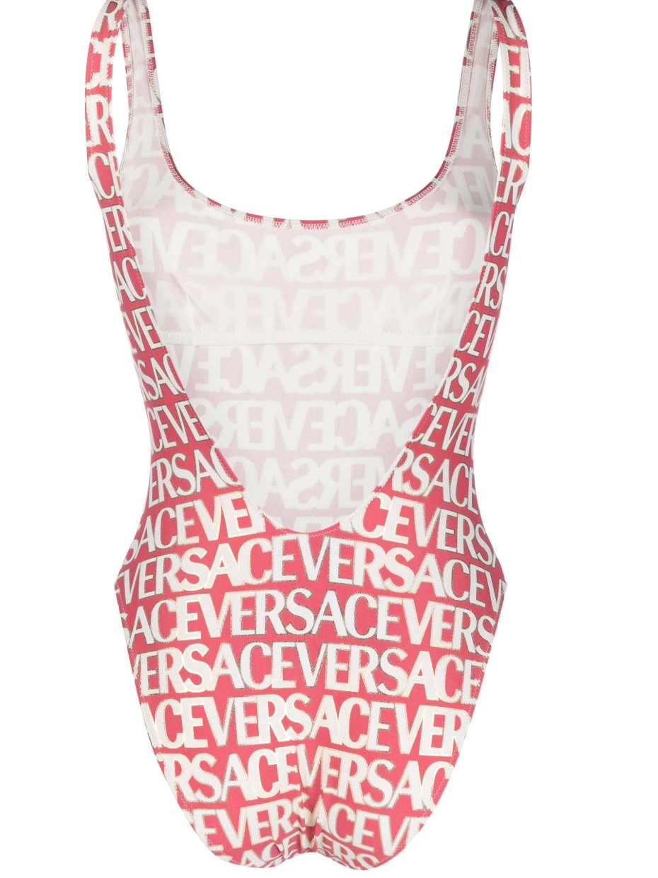 Affordable Women Versace swimsuit logo-print 0731